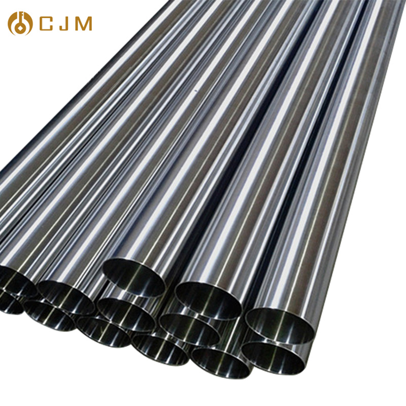  304 SS Welded Polished Seamless round stainless steel pipe